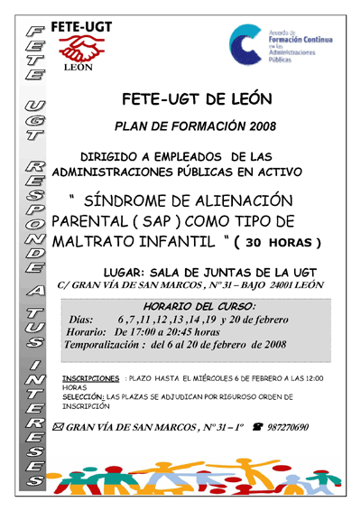 Cartel Curso León